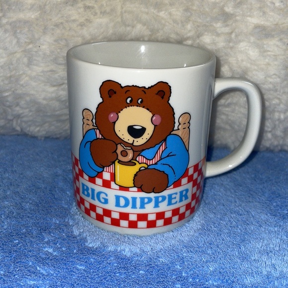 Vintage 1980’s Big & Little Dipper Ceramic Mugs. - Picture 2 of 4